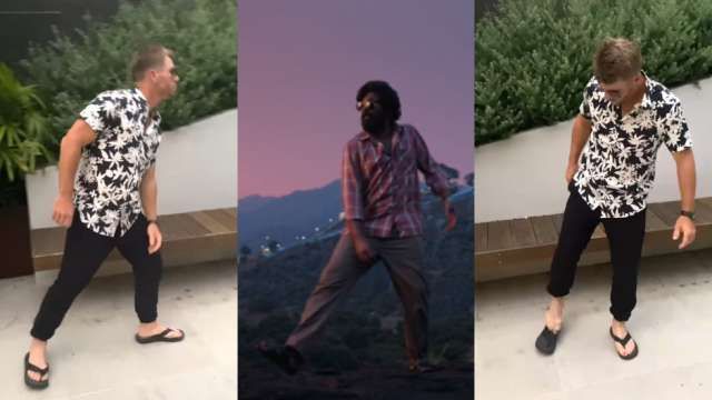 Viral! Allu Arjun reacts as David Warner recreates 'Srivalli' from 'Pushpa: The Rise' - Vimarsana News