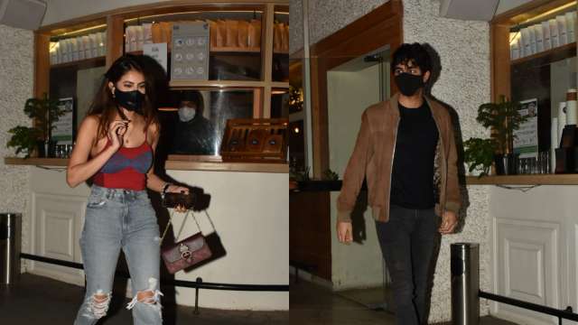 'Are they dating?': Palak Tiwari, Ibrahim Ali Khan spotted together at restaurant, fans react - Vimarsana News