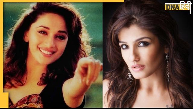 Madhuri Dixit, Raveena Tandon