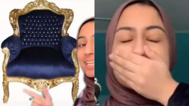Viral! Woman orders expensive velvet armchair online, receives THIS - Vimarsana News