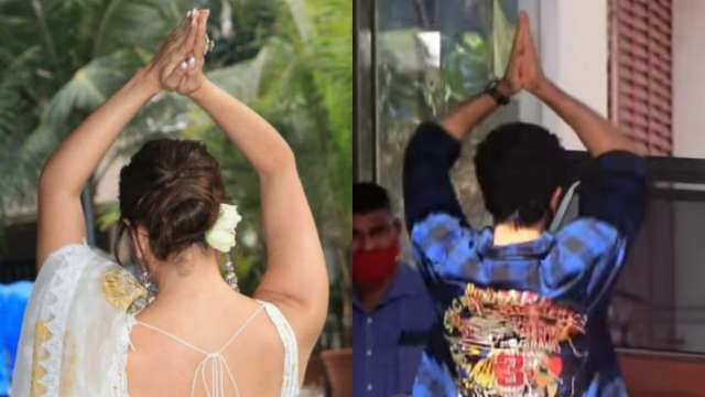 Alia Bhatt calls Ranbir Kapoor &#39;best boyfriend ever&#39; as he does Gangubai  Kathiawadi&#39;s namaste pose