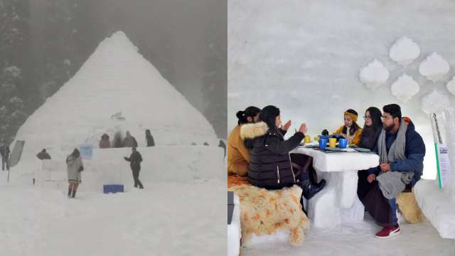 VIRAL: Gulmarg enters 'Guinness World Records' for world's largest igloo restaurant - Vimarsana News