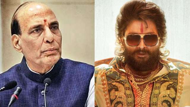 Uttarakhand Polls: Rajnath Singh brings up Allu Arjun's 'Pushpa' in a filmy jibe at Congress - Vimarsana News