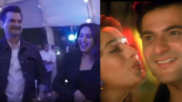 Sanjay Kapoor recreates iconic song 'Akhiyaan Milaoon' with Madhuri Dixit, fans go nostalgic - Vimarsana News