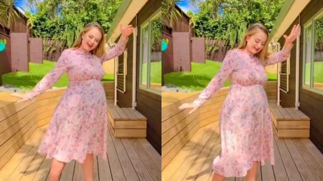 Pregnant woman recreates Rashmika Mandanna's VIRAL 'Saami Saami' song from 'Pushpa' - Vimarsana News