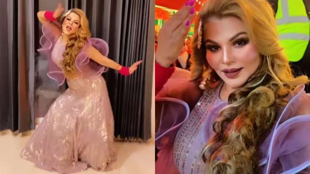 Rakhi Sawant dances to Rashmika Mandanna's 'Saami Saami' at Afsana Khan's wedding - Vimarsana News