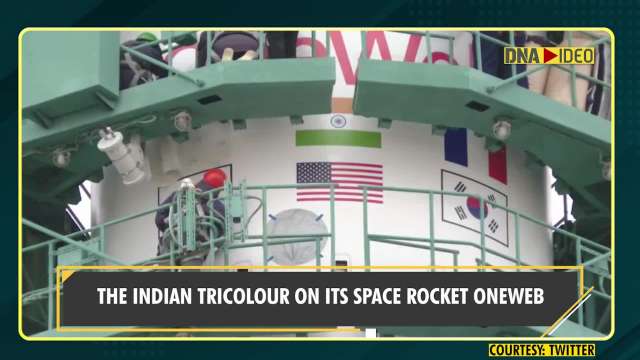 Russia keeps Indian Tricolour on rocket, removes UK, US and Japan flags