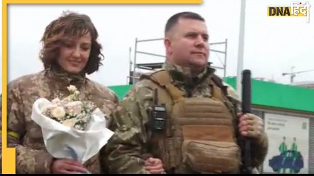 marriage of Ukraine army couple