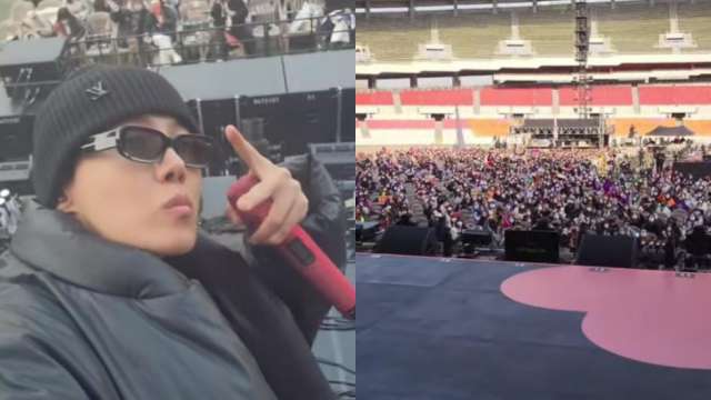 BTS: J-Hope gives a glimpse of soundcheck day 1 in Seoul – Photos inside - Vimarsana News