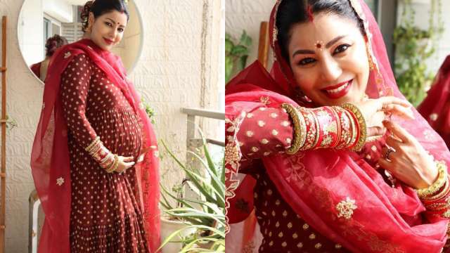 Debina Bonnerjee shares stunning baby shower pictures, see here - Vimarsana News