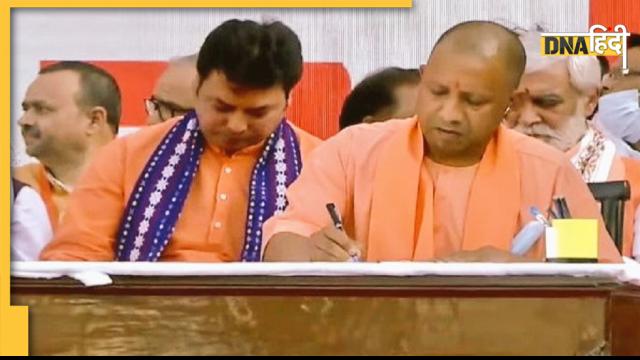 Yogi Adityanath का शपथ ग्रहण: तालियां, योगी-योगी के नारे, पीएम से भेंट, देखें कुछ दिलचस्प नजारे