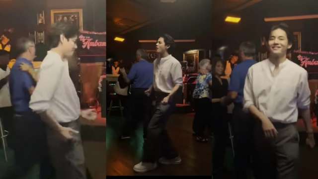 BTS: V groves to Frank Santana's Fly Me To The Moon among elderly couples - Vimarsana News