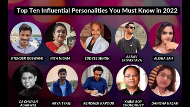 Top 10 influential personalities you must know in 2022 - Vimarsana News