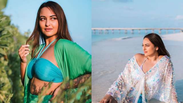 Sonkhi Senna Sex - Sonakshi Sinha raises temperature in sizzling photos from Maldives vacation