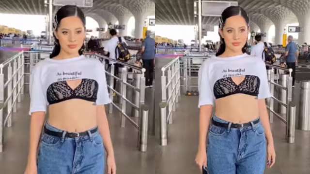 Urfi Javed gets brutally trolled for wearing cut-out top with bralette, netizens ask 'konsa fashion hai ye?' - Vimarsana News