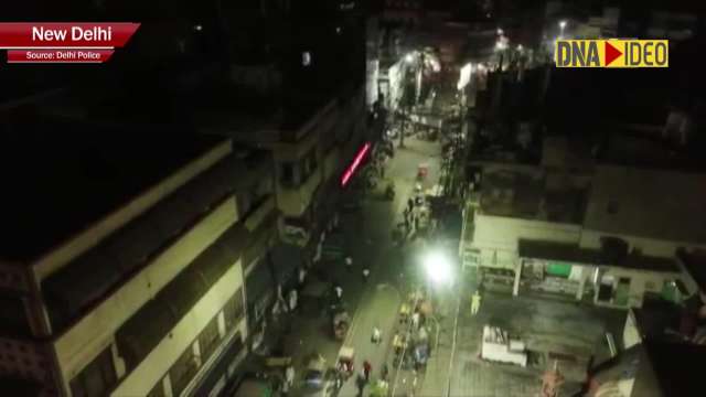Delhi Police Uses Drones For Security Surveillance In Jama Masjid Hauz 
