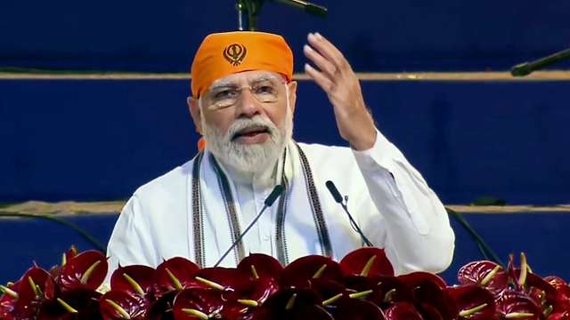 India has followed Sikh Gurus' ideals, says PM Modi from Red Fort on Guru Tegh Bahadur's 400th birth anniversary - Vimarsana News