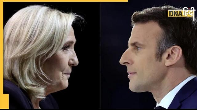 Emmanuel Macron and Marine Le Pen.