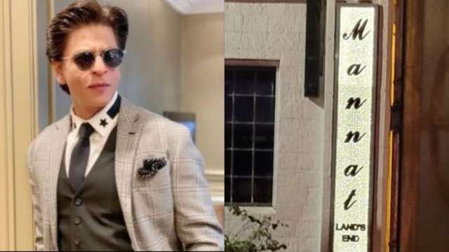 Shah Rukh Khan's Mannat gets new name plate, its cost will SHOCK you