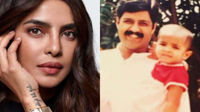 Priyanka Chopra shares unseen childhood photo with late father, writes 'daddy's lil girl' - Vimarsana News