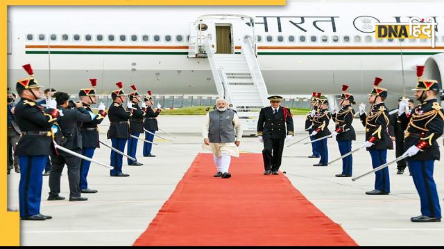 Narendra Modi Reaches France