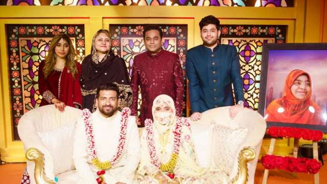 AR Rahman's daughter Khatija gets married to Riyasdeen Shaik Mohamed, fans shower love - Vimarsana News
