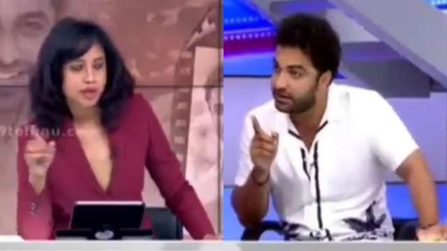 Watch: TV anchor tells Telugu actor Vishwak Sen to leave the studio, Twitter backs the actor - Vimarsana News