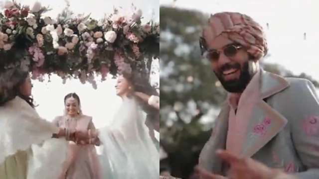 Watch: Bride enters wedding venue dancing to popular Bollywood songs, groom's reaction wins hearts - Vimarsana News