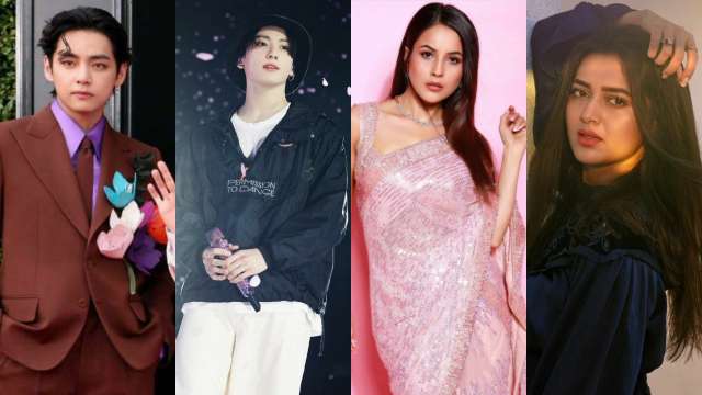 BTS: Shehnaaz Gill and Tejasswi Prakash join V, Jungkook in 'most handsome and beautiful' list - Vimarsana News