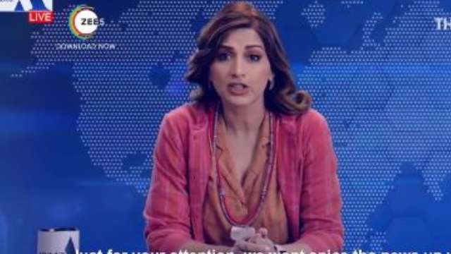 The Broken News teaser: Sonali Bendre to make OTT debut with ZEE5 web series - Vimarsana News