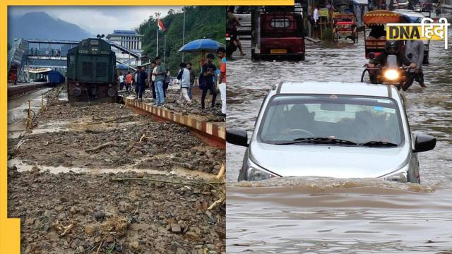 असम में तेज बारिश से मच गई है तबाही