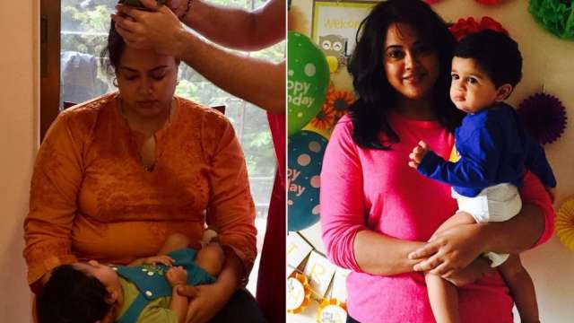 Sameera Reddy recalls dealing with postpartum stress, says she 'couldn't feel happy after son's birth' - Vimarsana News
