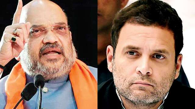 'Take off your Italian glasses to see vikas done by PM Modi': Amit Shah slams Rahul Gandhi - Vimarsana News