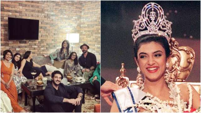 Sushmita Sen celebrates 28 years of Miss Universe win, Ex Rohman Shawl joins – Bollywood news
