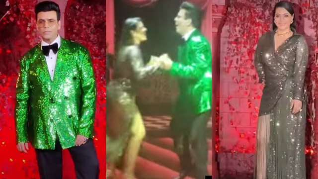 Kajol Salman Khan Sexy Video - Karan Johar, Kajol take over the dance floor at filmmaker's 50th birthday  bash