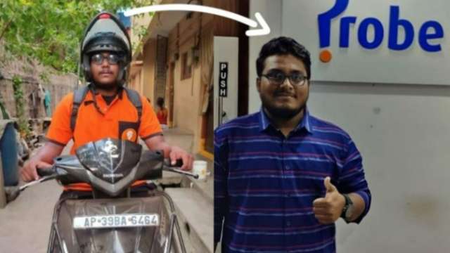 Swiggy, Zomato delivery boy bags job as software engineer, story goes viral - Vimarsana News