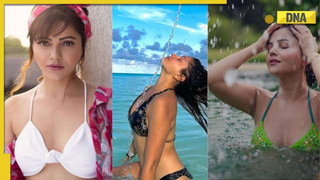 640px x 360px - Fashion Friday: Khataron Ke Khiladi 12 contestant Rubina Dilaik oozes  sexiness in bikini