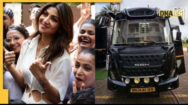 Shilpa Shetty Vanity Van