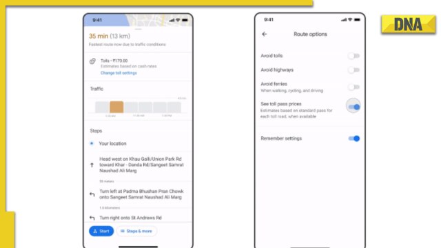 Google Maps will now show estimated toll price in India: How the new feature works - Vimarsana News