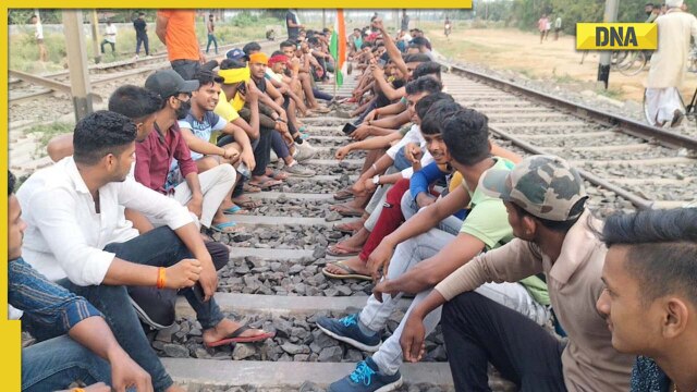 Agnipath scheme: Fierce protests rage on across 7 states, know the present situation - Vimarsana News
