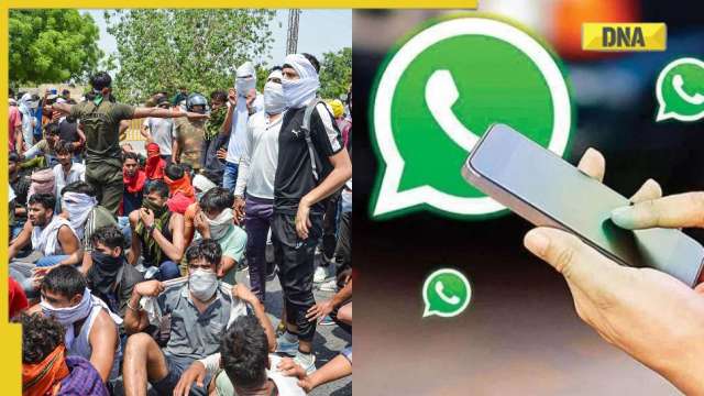 Agnipath scheme row: Centre bans 35 WhatsApp groups for spreading fake news about latest military recruitment initiative - Vimarsana News