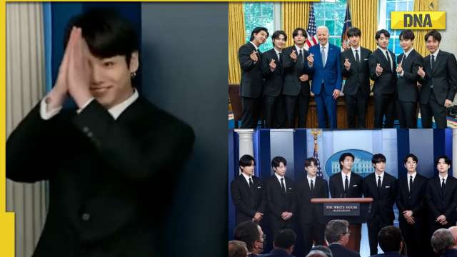 BTS' Jungkook poses like 'Indian politician' when Jimin, V, RM, Suga, J-Hope, Jin met Joe Biden at White House - Vimarsana News