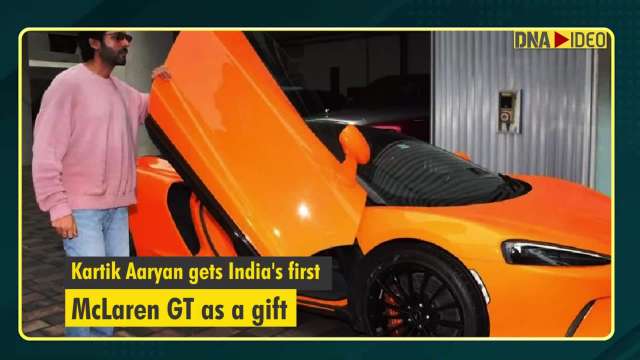 Kartik Aaryan gets India's first McLaren GT worth over Rs 4 crore
