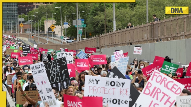 Massive protests occur in the United States after abortion rights have been abandoned by the SC
