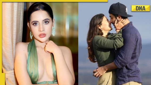 Alia Bhatt Kiss And Xxx - Uorfi Javed's hilarious reaction on Alia Bhatt-Ranbir Kapoor's pregnancy  goes viral