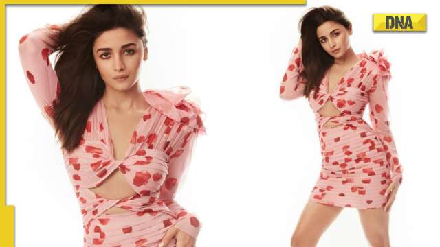 Alia Baht Xxx Nude Pics - Alia Bhatt shares glamorous photos in pink mini dress from Koffee With  Karan 7 shoot