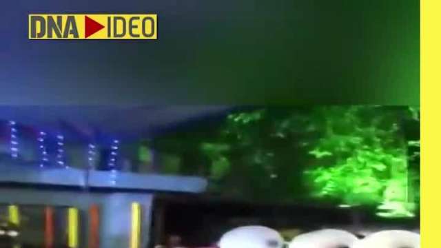 Eknath Shinde’s wife plays drums to welcome him home 