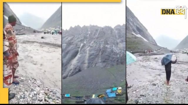 Amarnath Cloudburst: After the cloudburst Amarnath is scary devotees wandering search