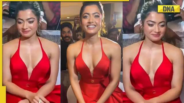 Rashmika Mandanna S Oops Moment Caught On Camera Video Goes Viral