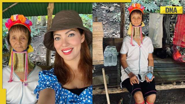 Taarak Mehta Ka Ooltah Chashmah actress Munmun Dutta meets Karen tribe in Thailand, photos go viral